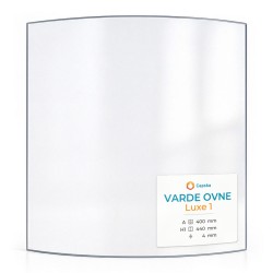 Varde Ovne LUXE 1 Glass - Curved glass panel for wood burning stove