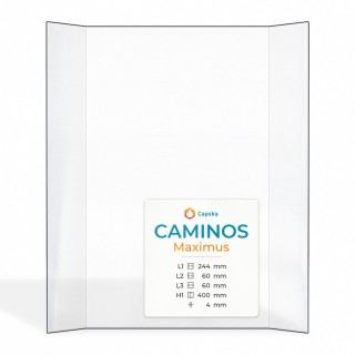 Caminos MAXIMUS Glass - Prismatic Panel for Wood Burning Stove