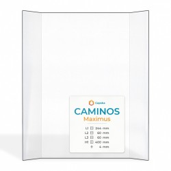 Vetro Caminos MAXIMUS - Vetro Prismatico per stufa a legna