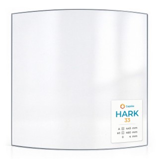 Hark 33 Glass - Curved Panel for Wood Burning Stove