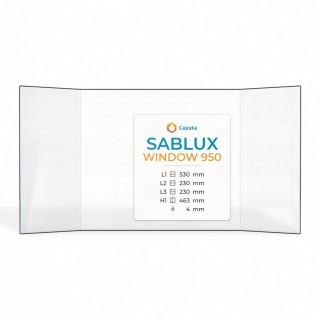 Sablux WINDOW 950 Glass Panel for Wood Burning Stove