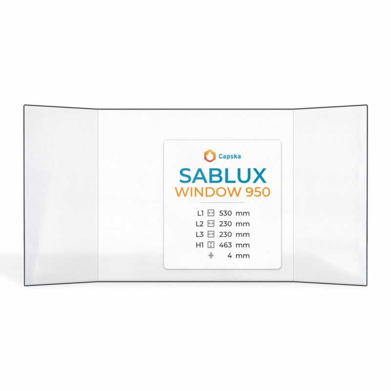 Sablux WINDOW 950 Glass Panel for Wood Burning Stove