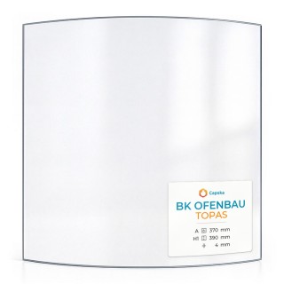 BK Ofenbau TOPAS Glas - Kaminglas für Kaminofen
