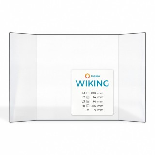 Vitre Wiking TRAE - Verre Prismatique pour insert