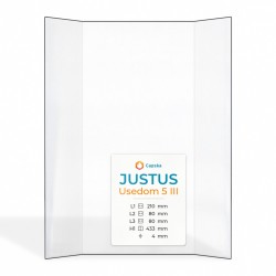 Vetro Justus USEDOM 5 III - Vetro Prismatico per stufa a legna