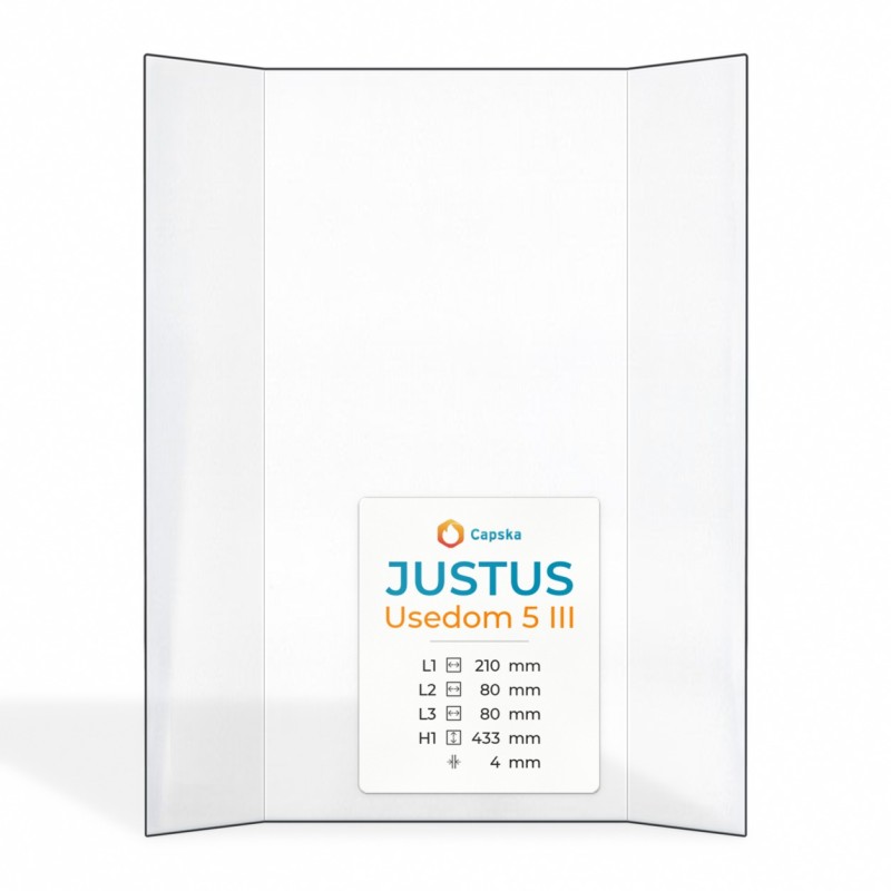 Justus USEDOM 5 III Glass - Prismatic Glass Panel