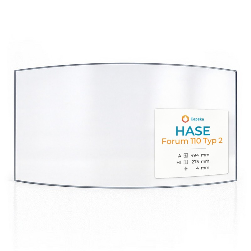 Hase Forum 110 Typ 2 Glas - Kaminofen Ersatzteil