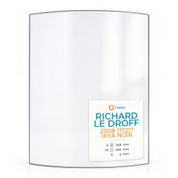 Vetro Richard Le Droff 2008 117217 IXYA NOIR - Vetro Curvo per stufa a legna
