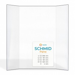 Vitre Schmid PANO - Verre Prismatique pour insert