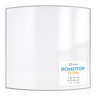 Stufa a legna Romotop EVORA 2 - Vitre Courbe