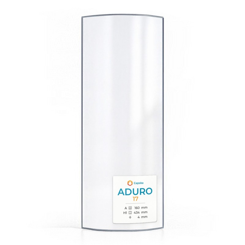 Aduro 17 Glass - Curved Side Panel for Wood Burning Stove
