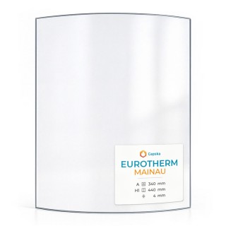 Vetro Eurotherm MAINAU - Vetro Curvo per stufa a legna