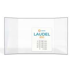 Laudel 850 Prismatisches Ersatzglas für Kamineinsätze