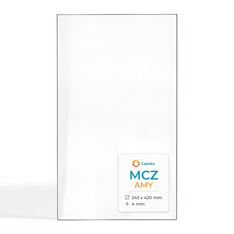 Mcz AMY Glass - Rectangular Panel for Pellet Stove