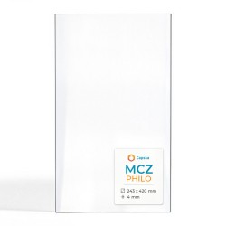 Mcz PHILO Glas - Rechteck Kaminglas für Pelletofen