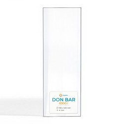 Vitre Don Bar 8300 I - Verre Rectangle Latéral pour poêle à bois