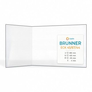 Brunner ECK 45/67/44 Glass - Fireplace Insert Panel