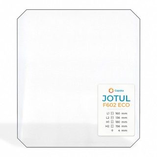 Vitre Jotul F602 ECO - Verre 4 angles coupés pour poêle à bois