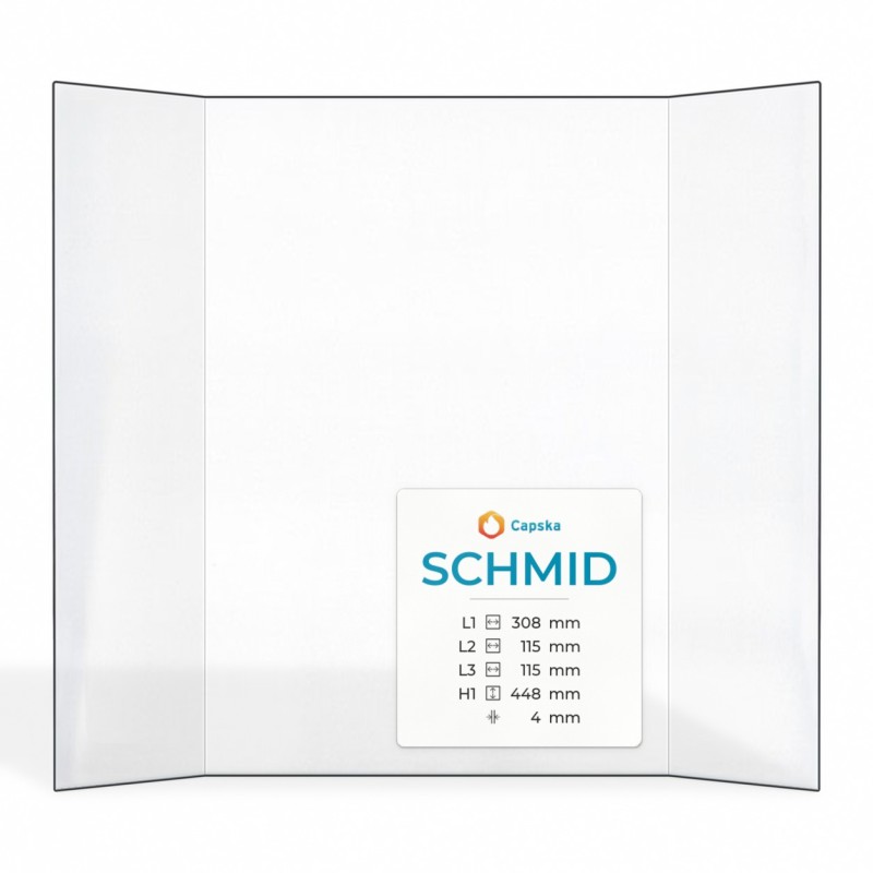 Vitre Schmid - Verre Prismatique pour insert