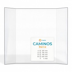 Vitre Caminos BARCA - Verre Prismatique pour poêle à bois