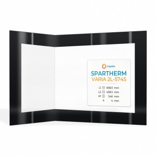 Spartherm VARIA 2L-5745 Glas - Kaminglas für Kaminofen