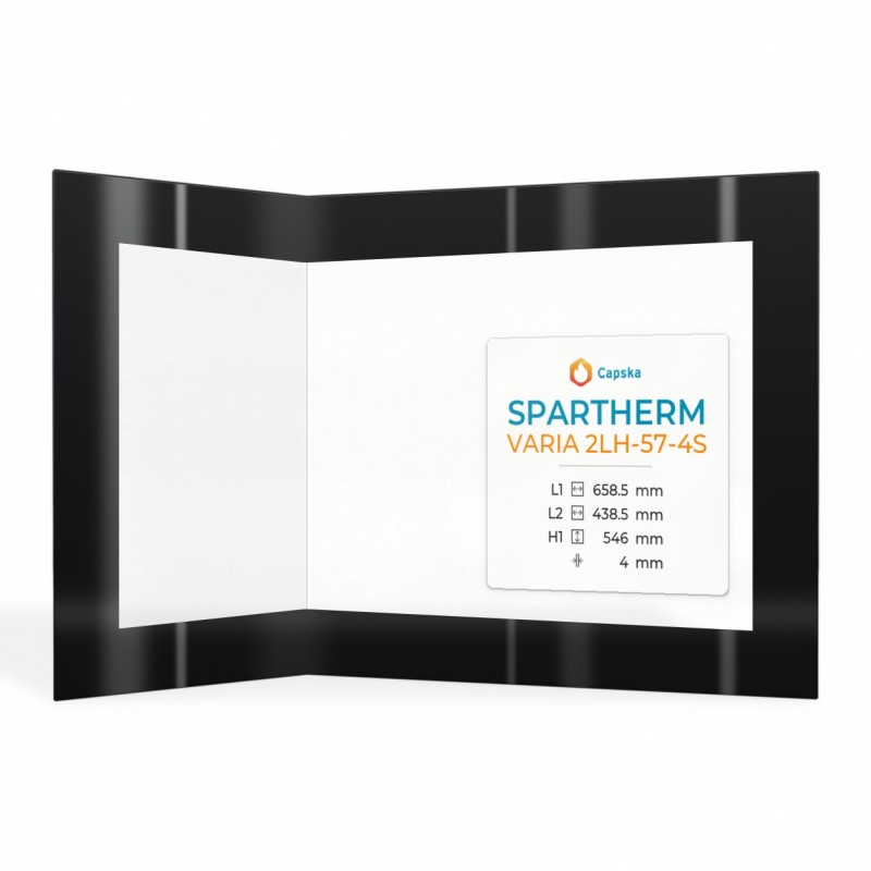 Spartherm VARIA 2LH-57-4S Glass Panel for Wood Burning Stove