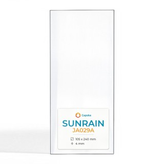 Sunrain JA029A Glass - Rectangular Panel for Wood Burning Stove
