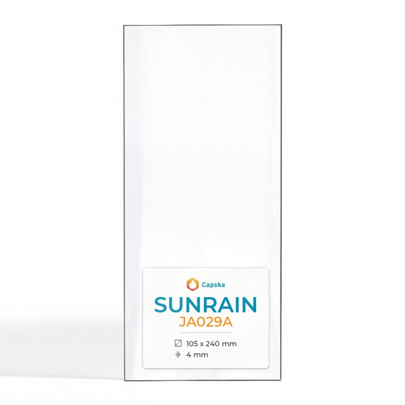 Sunrain JA029A Glass - Rectangular Panel for Wood Burning Stove