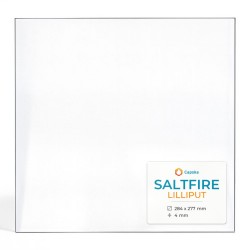 Saltfire LILLIPUT Glas - Rechteck Kaminglas für Kaminofen