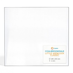 Vitre Coalbrookdale LITTLE WENLOCK CLASSIC - Verre Rectangle pour poêle à bois