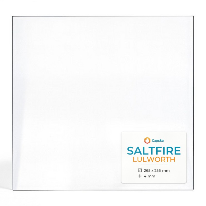Vetro Saltfire LULWORTH - Vetro Rettangolo per stufa a legna
