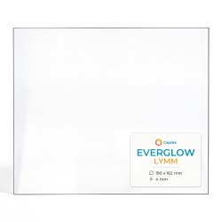 Everglow LYMM Glas - Rechteck Kaminglas für Kaminofen
