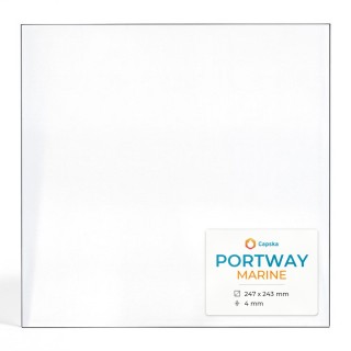 Vitre Portway MARINE - Verre Rectangle pour poêle à bois