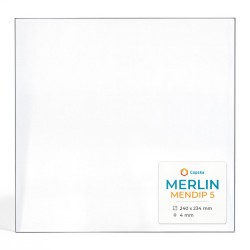 Vitre Merlin MENDIP 5 - Verre Rectangle pour poêle à bois