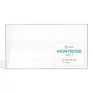 Montrose MK 1 Glas - Rechteck Kaminglas für Kaminofen