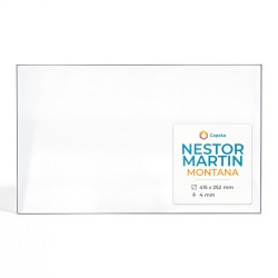 Vitre Nestor Martin MONTANA - Verre Rectangle pour poêle à bois