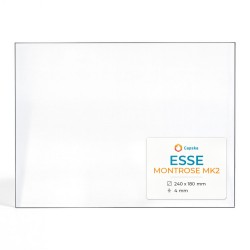 Esse MONTROSE MK2 Glass - Rectangular glass panel for wood burning stove