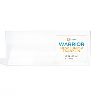 Warrior NEW JUNIOR FRANKLIN Glass Panel for Wood Burning Stove