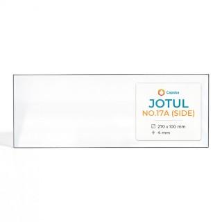 Vetro Jotul NO.17A (SIDE) - Vetro Rettangolo per stufa a legna