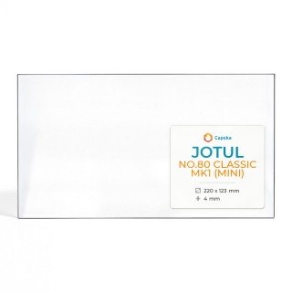 Vitre Jotul NO.80 CLASSIC MK1 (MINI) - Verre Rectangle pour poêle à bois
