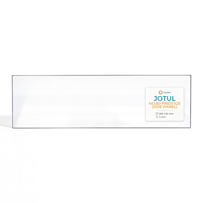 Jotul NO.80 Prestige Side Panel Glass for Wood Burning Stove