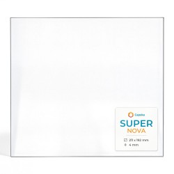 Super NOVA Glas - Rechteck Kaminglas für Kaminofen