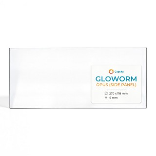 Vitre Gloworm OPUS (SIDE PANEL) - Verre Rectangle pour poêle à bois