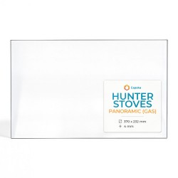 Vetro Hunter PANORAMIC (GAS) - Vetro Rettangolo per stufa a legna
