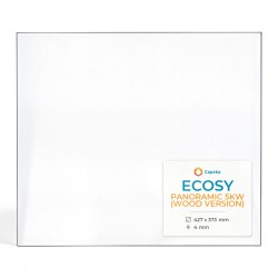 Ecosy PANORAMIC 5KW (WOOD VERSION) Glas - Rechteck Kaminglas für Kaminofen