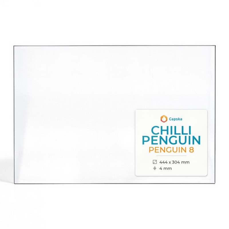Chilli Penguin PENGUIN 8 Glas - Rechteck Kaminglas
