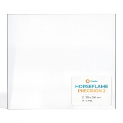 Vetro Horseflame PRECISION 2 - Vetro Rettangolo per stufa a legna