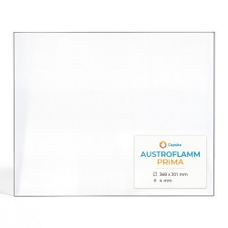 Austroflamm PRIMA Glas - Rechteck Kaminglas für Kaminofen
