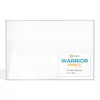Vitre Warrior PRINCE - Verre Rectangle pour poêle à bois