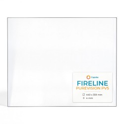Fireline PUREVISION PV5 Glas - Rechteck Kaminglas für Kaminofen